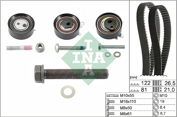 Timing Belt Kit  Art. 530048410