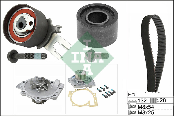 Water Pump & Timing Belt Kit  Art. 530058230