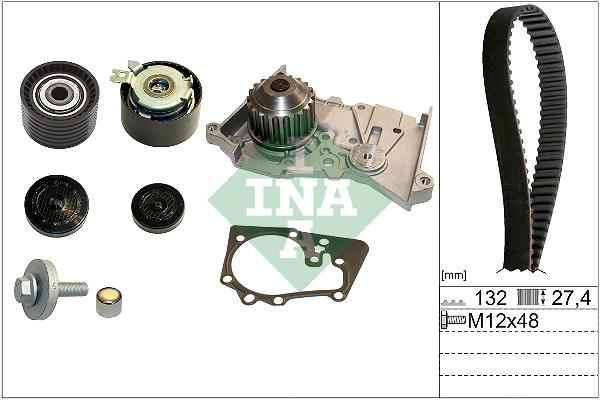 Water Pump & Timing Belt Kit  Art. 530064030