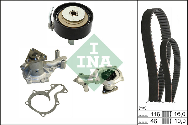 Water Pump & Timing Belt Kit  Art. 530070030