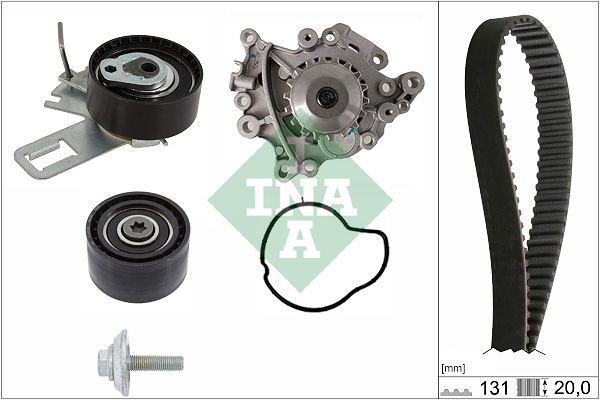 Water Pump & Timing Belt Kit  Art. 530076030