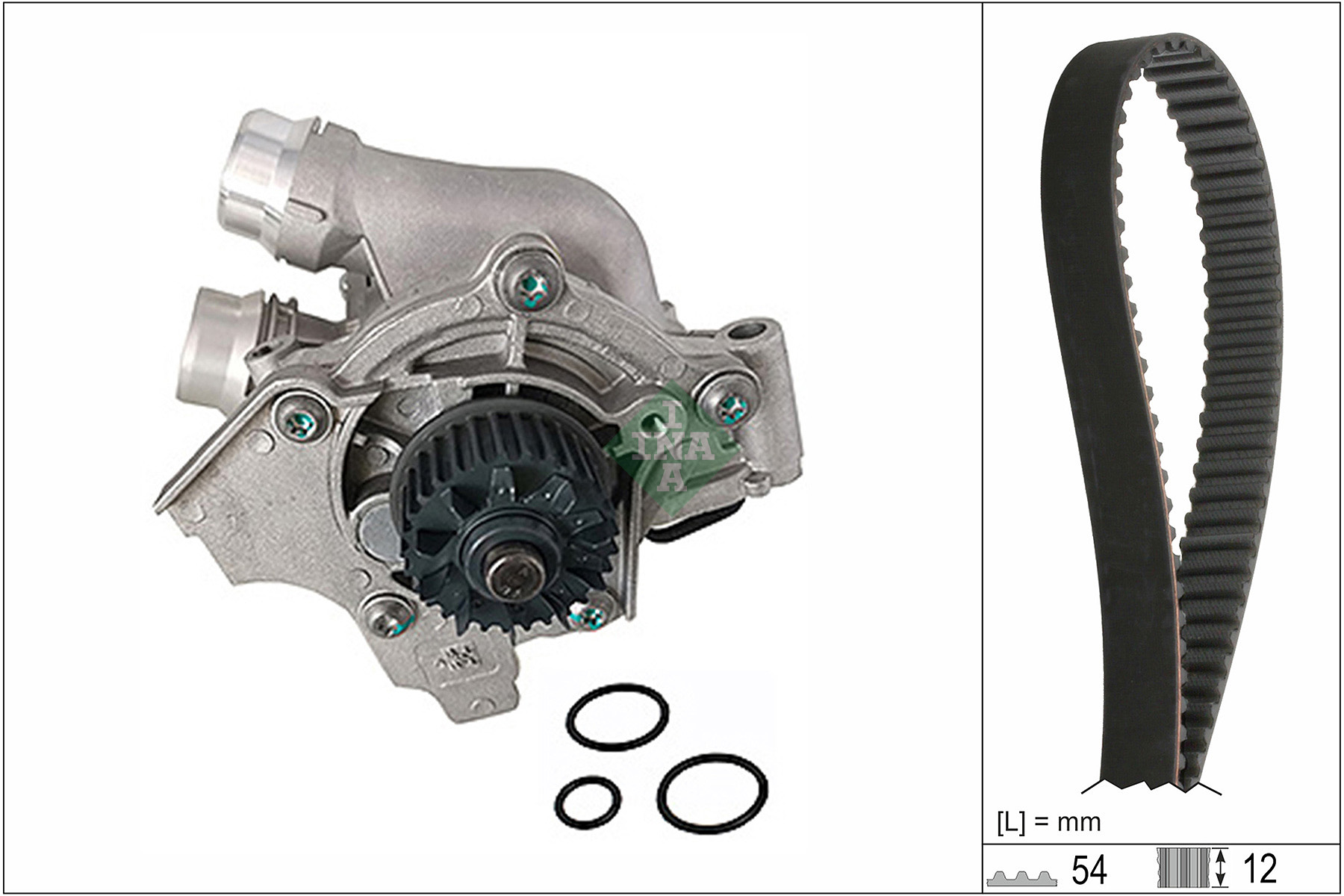 Water Pump & Timing Belt Kit  Art. 530084530