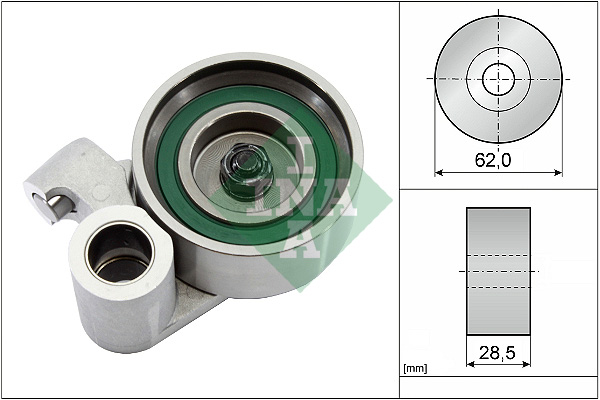 Tensioner Pulley, timing belt (Pulley side)  Art. 531021520