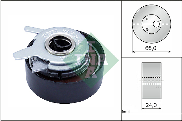 Tensioner Pulley, timing belt (Above)  Art. 531027630