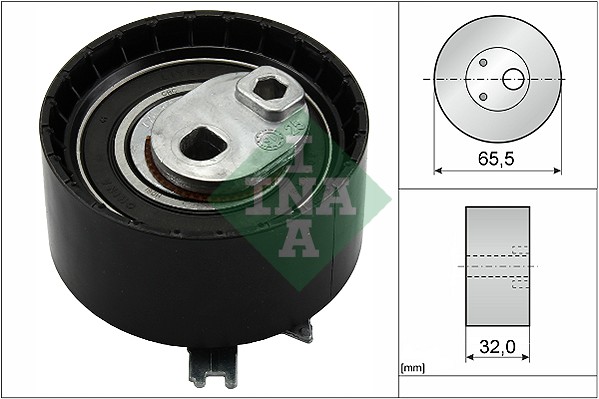 Tensioner Pulley, timing belt (Front axle, left)  Art. 531040930