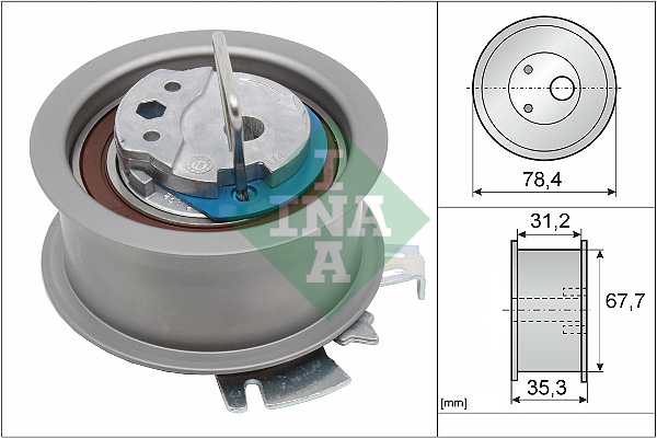 Tensioner Pulley, timing belt (Pulley side)  Art. 531056530