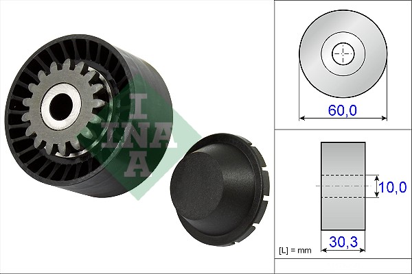 Tensioner Pulley, V-ribbed belt  Art. 531081110