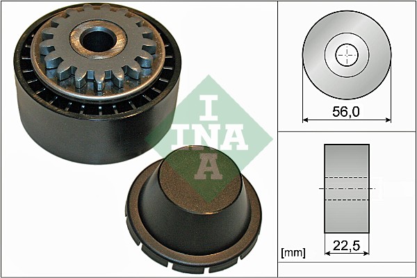 Tensioner Pulley, V-ribbed belt  Art. 531085410