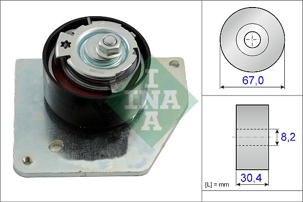 Tensioner Pulley, timing belt (In front)  Art. 531085810