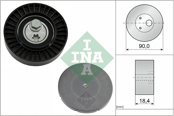 Tensioner Pulley, V-ribbed belt  Art. 531088010