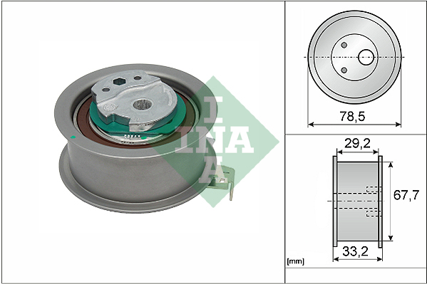 Tensioner Pulley, timing belt (Pulley side)  Art. 531092710