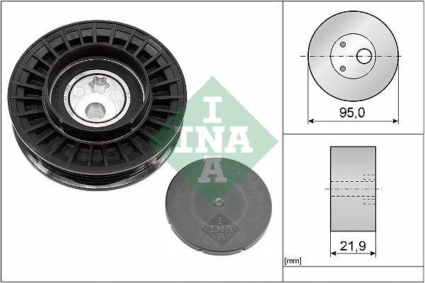 Tensioner Pulley, V-ribbed belt  Art. 531096310