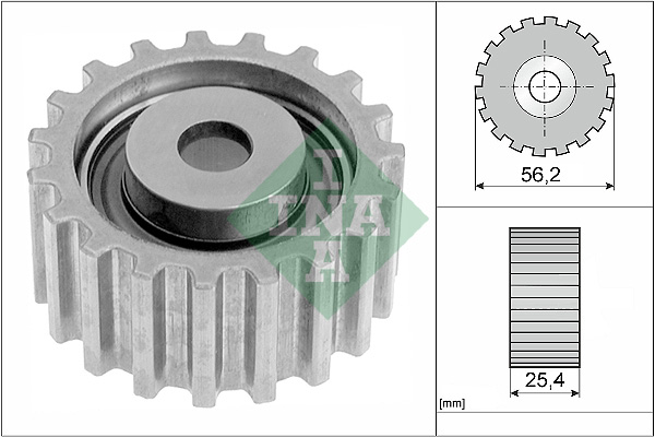 Deflection/Guide Pulley, timing belt (Pulley side)  Art. 532001810