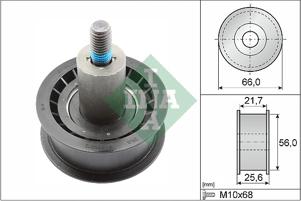 Deflection/Guide Pulley, timing belt (Below)  Art. 532016710