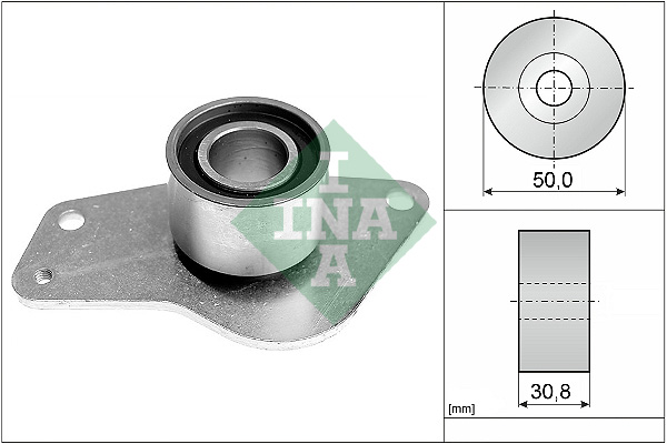 Deflection/Guide Pulley, timing belt (Pulley side)  Art. 532023810