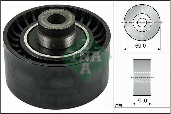 Deflection/Guide Pulley, timing belt (Pulley side)  Art. 532034510