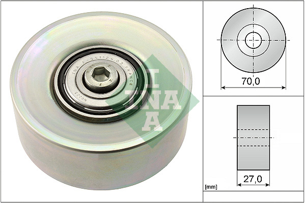 Deflection/Guide Pulley, V-ribbed belt  Art. 532039810