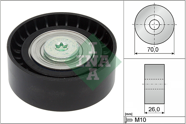 Deflection/Guide Pulley, V-ribbed belt  Art. 532043410