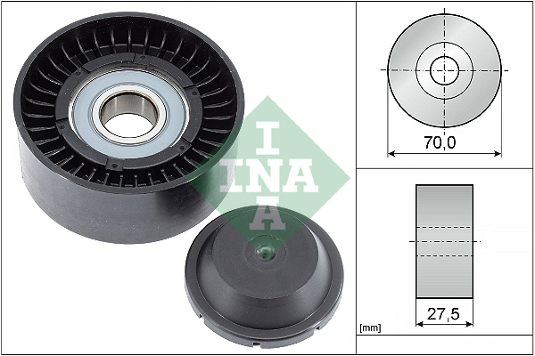 Deflection/Guide Pulley, V-ribbed belt  Art. 532061010