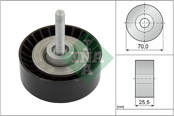 Deflection/Guide Pulley, V-ribbed belt  Art. 532065210