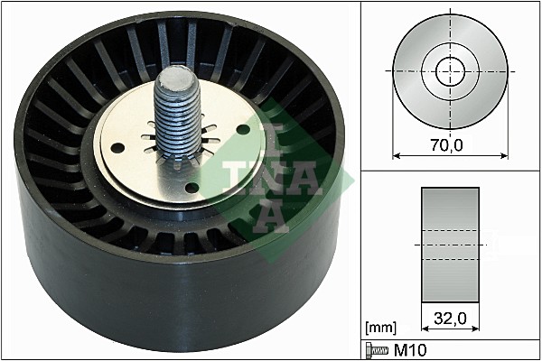 Deflection/Guide Pulley, V-ribbed belt  Art. 532073510