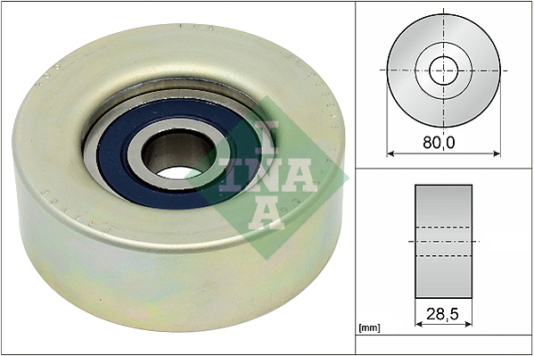 Deflection/Guide Pulley, V-ribbed belt  Art. 532087320