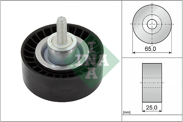 Deflection/Guide Pulley, V-ribbed belt  Art. 532088610