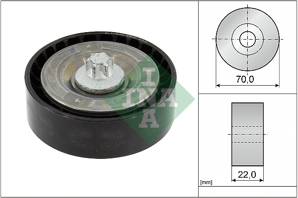 Deflection/Guide Pulley, V-ribbed belt  Art. 532089510