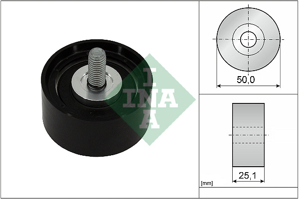 Deflection/Guide Pulley, timing belt  Art. 532092710