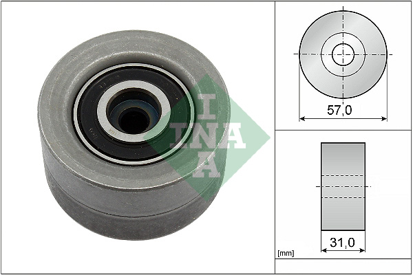 Deflection/Guide Pulley, timing belt  Art. 532099210