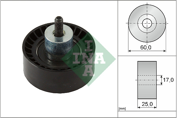 Deflection/Guide Pulley, timing belt  Art. 532099710