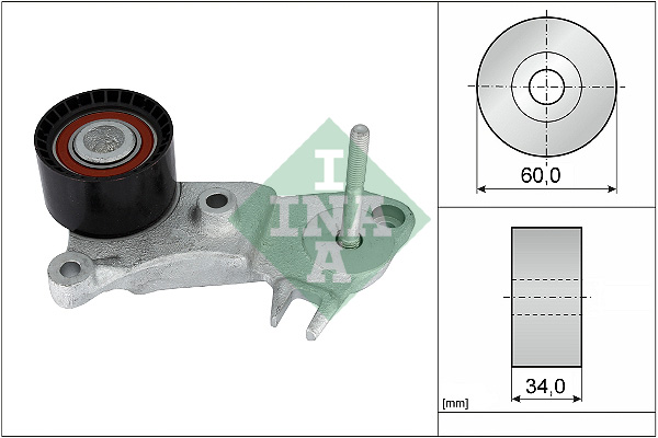 Deflection/Guide Pulley, timing belt (Pulley side)  Art. 532099910