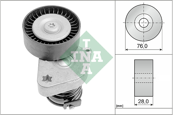 Belt Tensioner, V-ribbed belt  Art. 534008130