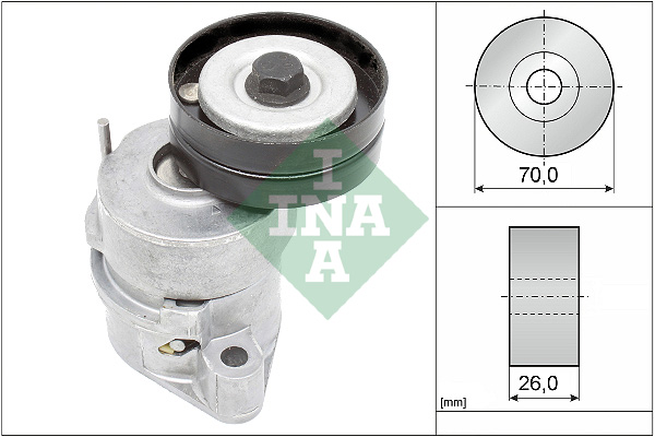 Belt Tensioner, V-ribbed belt  Art. 534010230