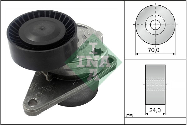 Belt Tensioner, V-ribbed belt  Art. 534010310