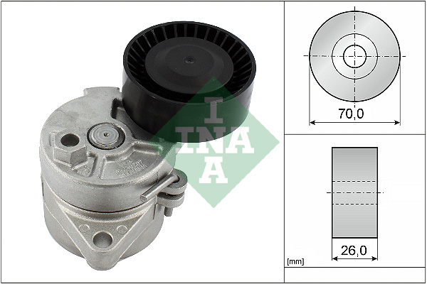 Belt Tensioner, V-ribbed belt  Art. 534010410