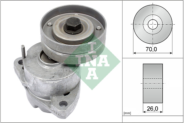 Belt Tensioner, V-ribbed belt  Art. 534011820