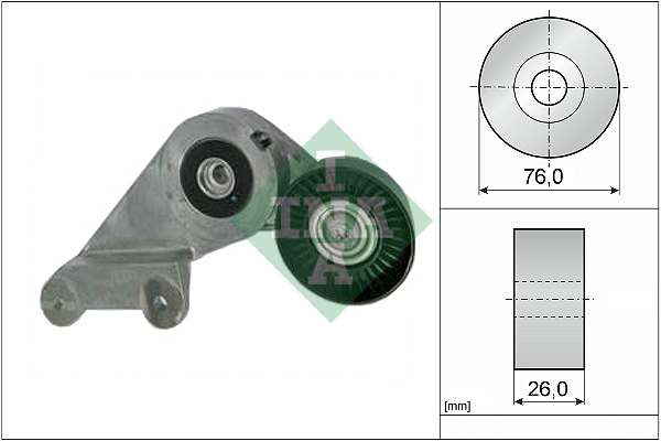 Belt Tensioner, V-ribbed belt  Art. 534013330