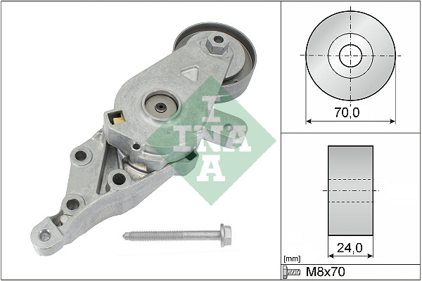 Belt Tensioner, V-ribbed belt  Art. 534014030