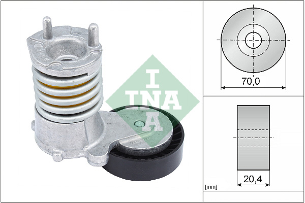 Belt Tensioner, V-ribbed belt  Art. 534027410