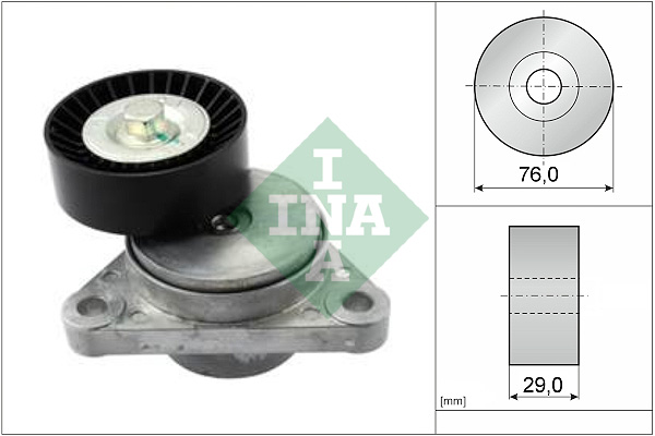 Belt Tensioner, V-ribbed belt  Art. 534029010