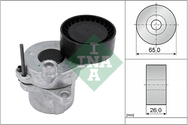 Belt Tensioner, V-ribbed belt (65)  Art. 534033610