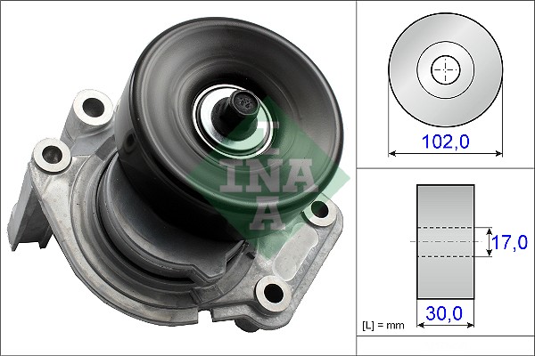 Belt Tensioner, V-ribbed belt  Art. 534035010