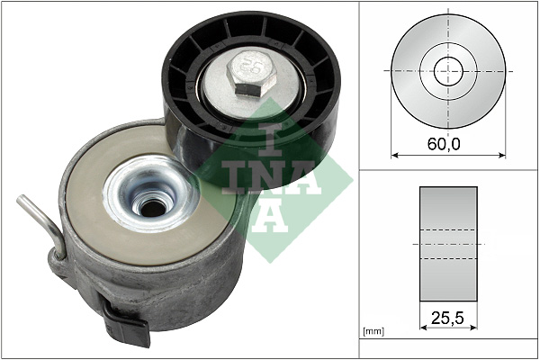 Belt Tensioner, V-ribbed belt  Art. 534040010