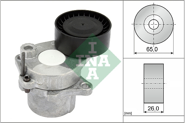 Belt Tensioner, V-ribbed belt (26)  Art. 534044410