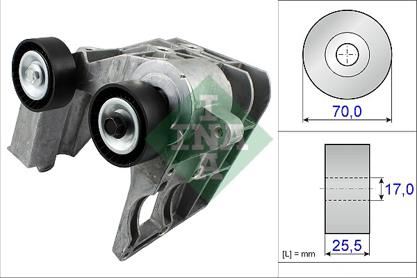 Belt Tensioner, V-ribbed belt  Art. 534046710