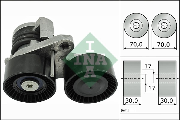 Belt Tensioner, V-ribbed belt  Art. 534049610