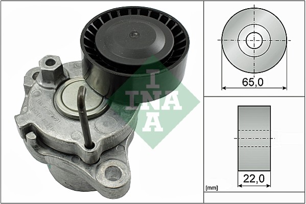 Belt Tensioner, V-ribbed belt (Front axle)  Art. 534055010