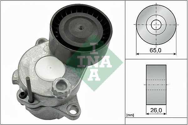 Belt Tensioner, V-ribbed belt (26)  Art. 534059210