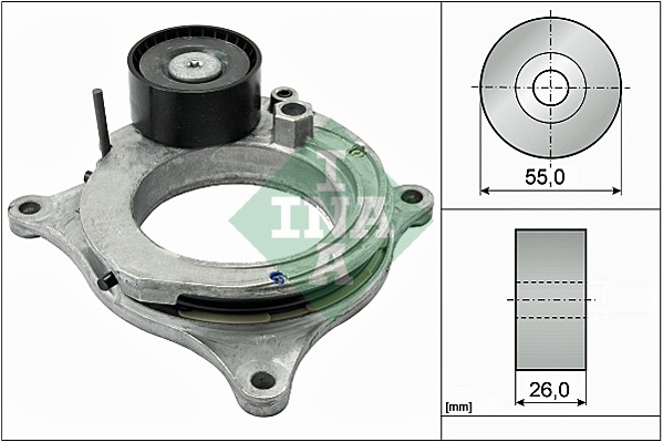 Belt Tensioner, V-ribbed belt  Art. 534059810